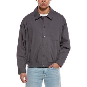 Frame Denim Mens Frame Blouson Shirt, Grey